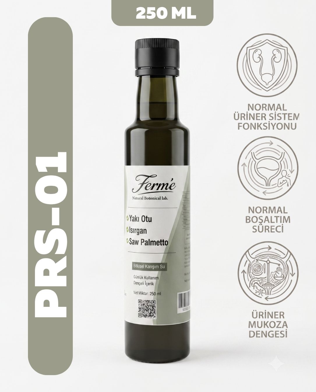 PRS-01 Yakı Otulu Karışım Bitkisel Su 250 ml